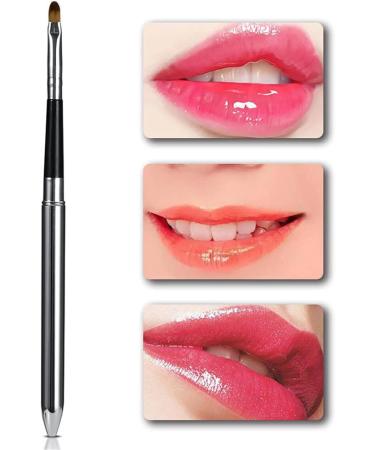 Dajidafu Lip Brush Telescopic Lip Applicators Portable Lipstick Lip Supplies for Gloss Liner Lipsticks Chapsticks Cookie painting - Buy Online on GoSupps.com