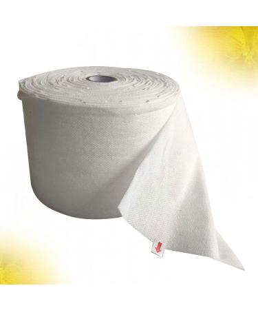 DOITOOL 1 Roll 25 Meter Disposable Round Nonwoven Makeup Remover Pads Soft Facial and Skin Care Wash Cloth Pads for Women Ladies (White) - Buy Online on GoSupps.com