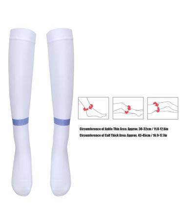 Shop Open Toe Compression Socks for Women - 15-20 mmHg Circulatory Support Soft & Breathable XXL Size - Buy Online on GoSupps.com