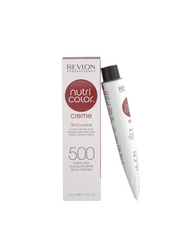 REVLON PROFESSIONAL Nutri Color Creme 500 Purple Red - 100 ml | International Shipping Available - Buy Online on GoSupps.com