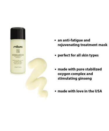 Raya Instant Oxygen Skin Revival Masque (115) - Anti-Fatigue Facial Treatment Mask for Glowing Complexion - Buy Online on GoSupps.com