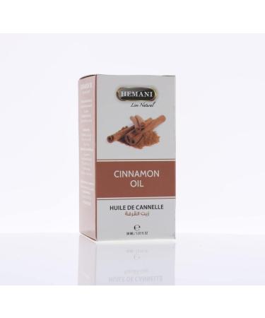 Hemani Cinnamon Bark Oil 30ml - Premium Quality Essential Oil for Natural Wellness & Home Care | Uplifting Refreshing & Deodorizing | Chemical-Free & Sustainable. - Buy Online on GoSupps.com