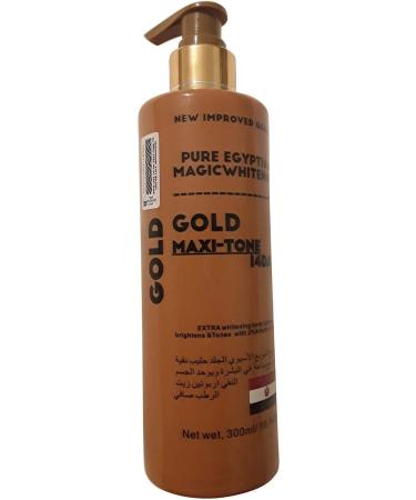 PURE EGYPTIAN MAGIC EXTRA WHITENING MAXI-TONE GOLD LOTION | 2% Arbutin oil extract - Buy Online on GoSupps.com