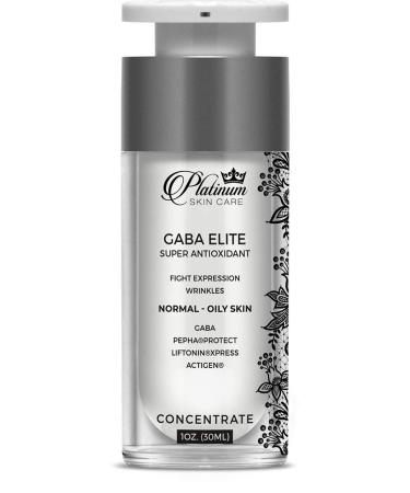 Platinum Skin Care GABA ELITE Super Antioxidant Wrinkle Cream 1oz - Youthful Skin Solution - Buy Online on GoSupps.com