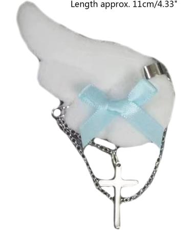 Muloo Angel Wing Hair Clip for Girls Y2K Punk Hairpins Bowknot Hairclips Animation Hair Barrettes Subculture Hair Accessories Pink - Buy Online on GoSupps.com