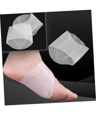 FOMIYES Orthotics Massage Pad for Flatfoot - Silicone Arch Insoles | Elastic White Large - Buy Online on GoSupps.com