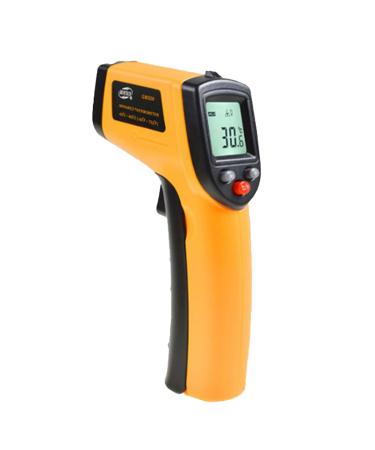Temperature Measuring Gun Non-Contact Laser Positioning High Precision Handheld Infrared Thermometer For Cooking Pizza Oven