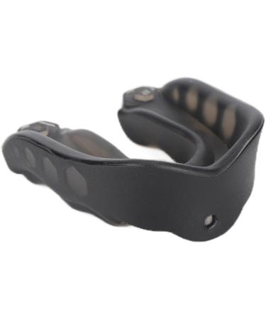 Verdant Touch Shock Mouthguard - Ultimate Protection for All Sports | Cheek Tongue & Teeth Guard - Black - Buy Online on GoSupps.com