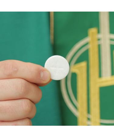 Thick Altar Bread - White - 1 1/8" - Pack of 500 - Buy Online on GoSupps.com