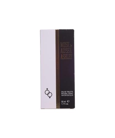 Alyssa Ashley Musk Eau De Toilette Spray Silver 1.7 Ounce 1.7 Fl Oz (Pack of 1) - Buy Online on GoSupps.com