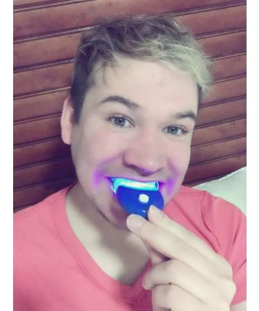 Professional Teeth Whitening Kit with LED Light - 5 3ml Gel, Reduce Sensitivity, Remove Stains, Quick Results - Buy Online on GoSupps.com