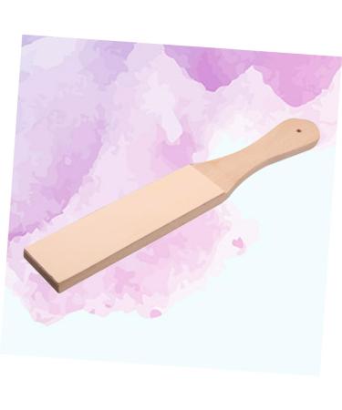 OSALADI Leather Strap Razor Whetstone Sharpener - Manual Rocking Board - Premium Wooden Design for Precision Edge Maintenance - Buy Online on GoSupps.com