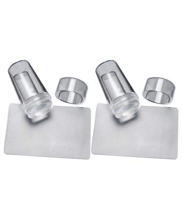 2 sentences nail art transfer stamp nail stamp from clear jelly clear nail stamp nail art delivery manic door set manicure tools nail blind silicone stamp french accessories