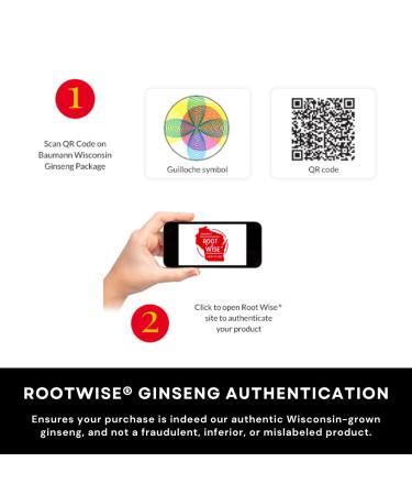 Baumann Premium American Ginseng Tea Bags (20 Count) | Wisconsin Grown Panax Ginseng Herbal Tea for Focus & Energy - Buy Online on GoSupps.com