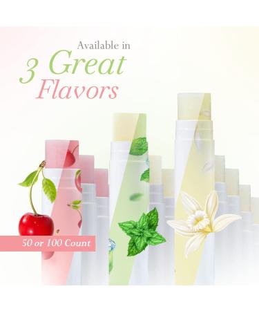 Belladonna Vanilla Lip Balm 50 Pack - Moisturizing Lip Balm with Vitamin E & Shea Butter - Customizable Packaging - Natural Ingredients | Vanilla 50 - Buy Online on GoSupps.com