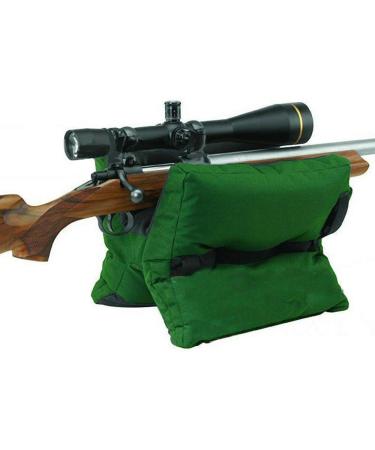 Front Shooter's Unfilled Gun Rest Sand Bags for Steady Rifle Shooting - Green - Buy Online on GoSupps.com