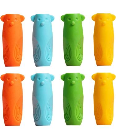 Simmpu Pen Holder | Ergonomic Writing Aid for Children | 8-Piece Silicone Correction Set | Ideal for Training & Support - Buy Online on GoSupps.com