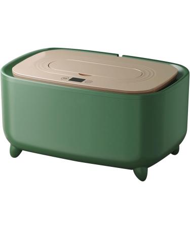 Baby Wipe Warmer Dispenser - Intelligent Adjustable Temperature, Large Capacity PP Material, Green - Buy Online on GoSupps.com