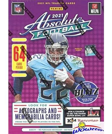 2021 Panini Absolute Football Retail Box - Exclusive Green Parallels, Rookies, Autos & Kabooms including Mac Jones, Trevor Lawrence & More - Buy Online on GoSupps.com
