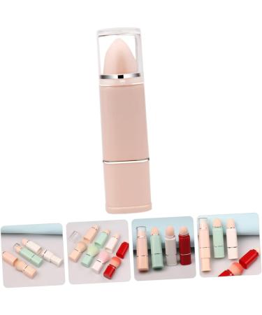 Healeved 2 in 1 Makeup Brush Portable Makeup Brush Facial Blush Brush Foundation Brush Makeup Brush for Loose Powder Makeup Brush for Foundation Makeup Brush for Women 2 in 1 Cosmetic Brush - Buy Online on GoSupps.com