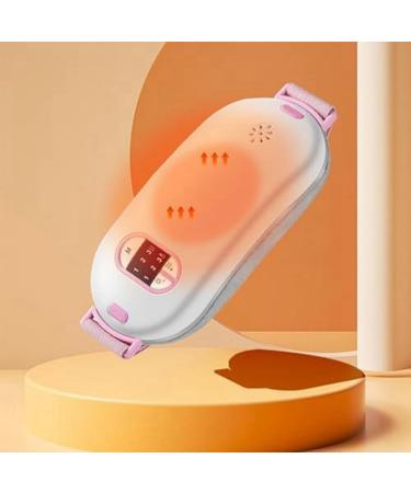 Buy GUIJIALY Portable Heating Pad - 3 Heat Settings & Vibration Massage for Stomach & Back Pain Relief - International Shipping Available - Buy Online on GoSupps.com