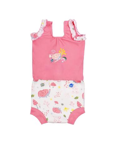 Splash About Happy Nappy Costume with Reusable Swim Nappy Forest Walk 3-8 Months