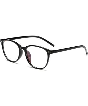 Iynwbjts Student Anti-Blue Light Glasses - Myopia Protection 100-600 Degrees | Stylish Bright Black Frames for Women - Buy Online on GoSupps.com