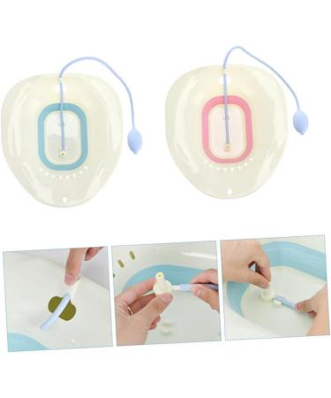 Gatuida 2 Sets Bidet Laundry Tub | Silica Gel Bucket for Pregnant Women - Optimize Bathroom Comfort - Buy Online on GoSupps.com