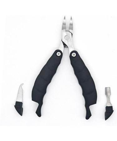 Healeved 1pc Folding Hawk Mouth Pliers Toenail Clipper for Thick Toenails Nail Clippers Ingrown Toenail Clipper Tool Pedicure Tool Handle Rubber and Plastic Multifunction Dead Skin Pliers - Buy Online on GoSupps.com