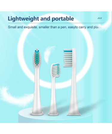 8 Pack Compatible Replacement Toothbrush Heads for Philips Sonicare Electric Toothbrush - Fits DiamondClean, ProtectiveClean, EasyClean, FlexCare, HealthyWhite - Blue - Buy Online on GoSupps.com
