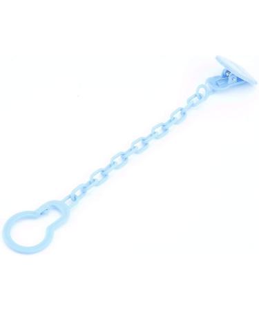 Greattangle Baby Nipple Pacifier Chain Clips & Bite Ring | Feeding Accessories for Milk Fruits & Vegetables | Child Care Toy - Blue - Buy Online on GoSupps.com