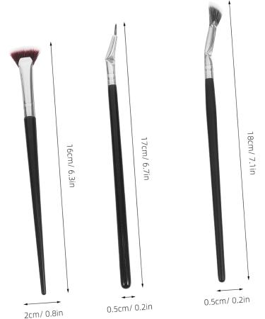 Mikinona 1 Set Fan Mascara Brush Lash Applicator Tool Angled Fan Shaped Eyelash Eye Lash Brush Wands Lash Makeup Brushes Fan Eyelash Brush Mascara Brush for Lashes Mascara Wands - Buy Online on GoSupps.com