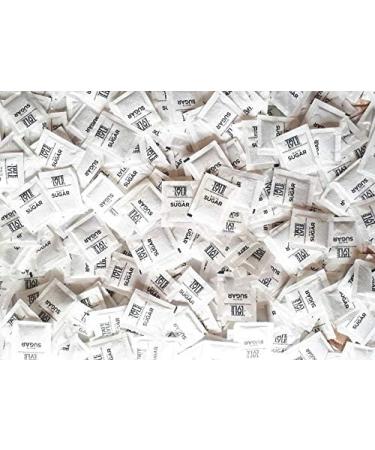 Pure Granulated Cane White Sugar Sachets - Individually Wrapped (600 Pack) - Buy Online on GoSupps.com