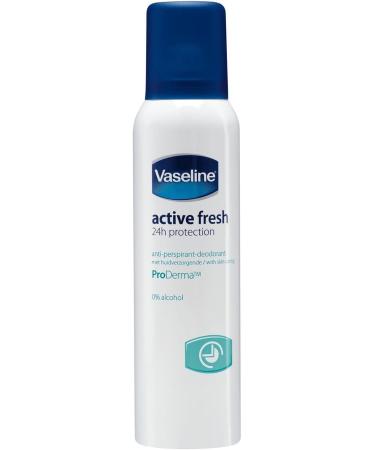 Vaseline Antiperspirant Deodorant Active Fresh With Proderma - 150Ml - Pack Of 3 - Buy Online on GoSupps.com