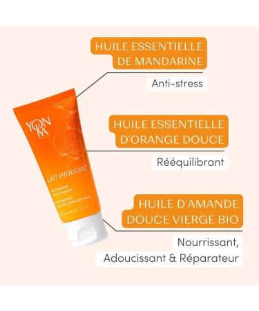 Yon-Ka Vitality Moisturizing Body Lotion 75 ml - 96% Natural Origin Moisturizing Repair Body Lotion with Vitamin - No Greasy Film - With Tangerine and Sweet Orange Essences (Travel Size) - Buy Online on GoSupps.com