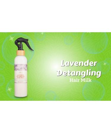 Lavender Hair Milk Leave-In Detangling Conditioner Spray | Water-Based Moisturizer for Low Porosity Fine Curly & Natural Hair - International Shipping Available - Buy Online on GoSupps.com