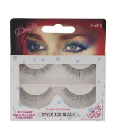 Dimples False Eyelashes Hand Made Natural Look Style 120