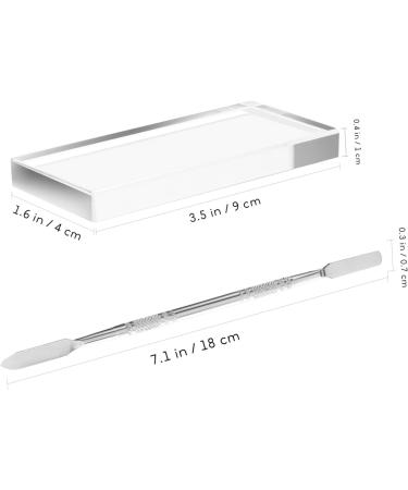 VICASKY 3pi ces Palette De De Nail Art Avec Outil Cuticules Acier Pour Et Utilisation - Buy Online on GoSupps.com