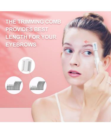 TOUCHBeauty Eyebrow Trimmer - 2 in 1 Painless Precision Face Shaver for Women | Ideal for Eyebrows Face Chin & Peach Fuzz - Buy Online on GoSupps.com