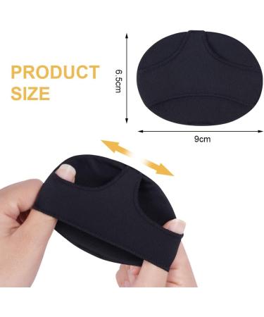 Shop Lophe Baler Forefoot Pads - Reusable Fabric Cushions for Men & Women - Non-Slip High Heel Inserts (Black-S) | Comfort & Support on International Orders - Buy Online on GoSupps.com