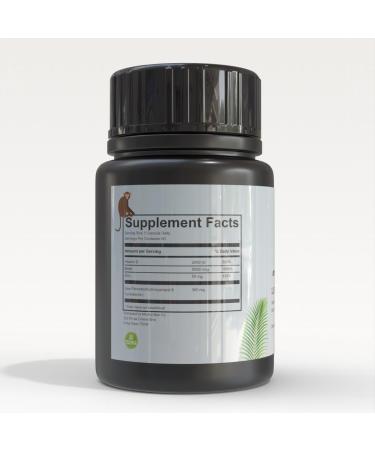 Advanced Potent Lion's Flow Hair Regrowth Supplement - Natural DHT Blocker for Thicker Fuller Hair | Fast-Acting & Clinically Proven Hair Loss Treatment (2-Month Supply - Buy Online on GoSupps.com