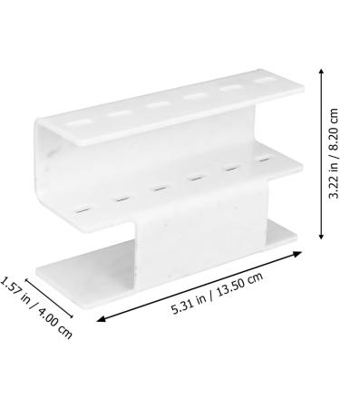 Beavorty Acrylic Presentation Stand for Tweezers - 3 Pack Marble Makeup & Eyelash Extensions Accessories | 13.5x4cm - Buy Online on GoSupps.com