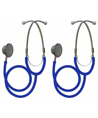 Timesco TD1-13-201 Stethoscope Ruby Dual Head Blue (Pack of 2)