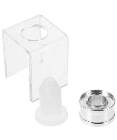NOLITOY Kit Moule Rouge L vres en Silicone 1 Trou avec Support pour Fabrication de Rouge L vres Maison Pratique et R utilisable Maquillage DIY et Cr ation Cosm tique