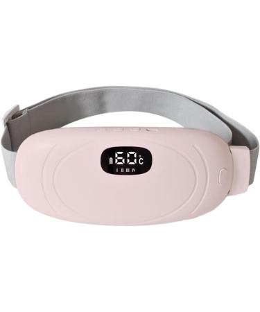 Harilla Menstrual Heating Pillows - 5 Corridors Fast Warming Adjustable Vibration Massage Belt for Girls - Pink - Buy Online on GoSupps.com