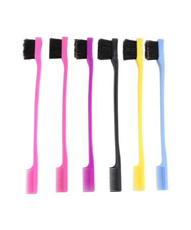 FOMIYES Double-Head Eyebrow Brush Comb - Multipurpose Brow Grooming Tool & Eyelash Curler Brush for Perfect Shaping - International Shipping Available - Buy Online on GoSupps.com