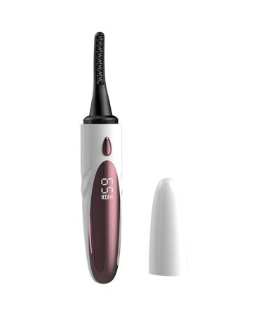 Electric Heated Eyelash Curler - Double-Sided Anti-Burn 4 Temp Settings Rechargeable with Comb - International Shipping Available - Buy Online on GoSupps.com