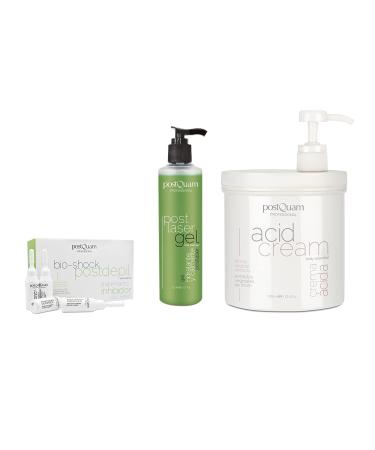 PostQuam - Complete Pack Laser Post Hair Removal Cream, Hair Removal Wax or Depilatory Cream - Relaxing, Moisturizing and Anti Hair Regrowth