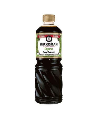 Kikkoman Naturally Brewed Organic Soy Sauce 1L