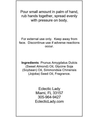 Lily of The Valley Massage Oil 16 oz | Sweet Almond & Jojoba Oil | Preservative Free | Aromatherapy & Relaxation - Buy Online on GoSupps.com